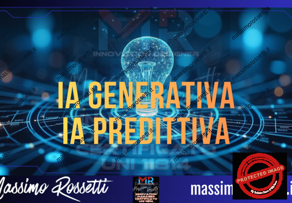 IA GENERATIVA IA PREDITTIVA
