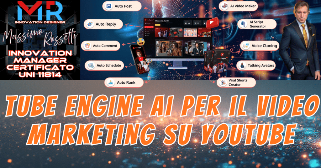 TUBE ENGINE AI PER IL VIDEO MARKETING - RECENSIONE