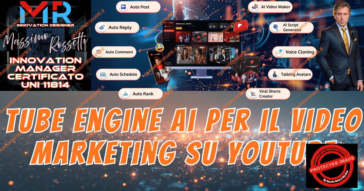 TUBE ENGINE AI PER IL VIDEO MARKETING - RECENSIONE