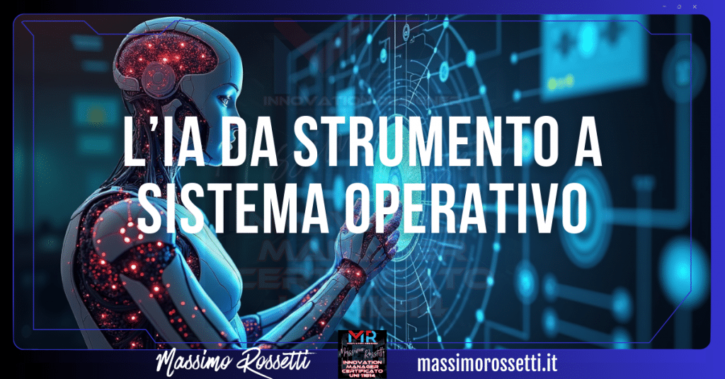 l&rsquo;ia da strumento a sistema operativo