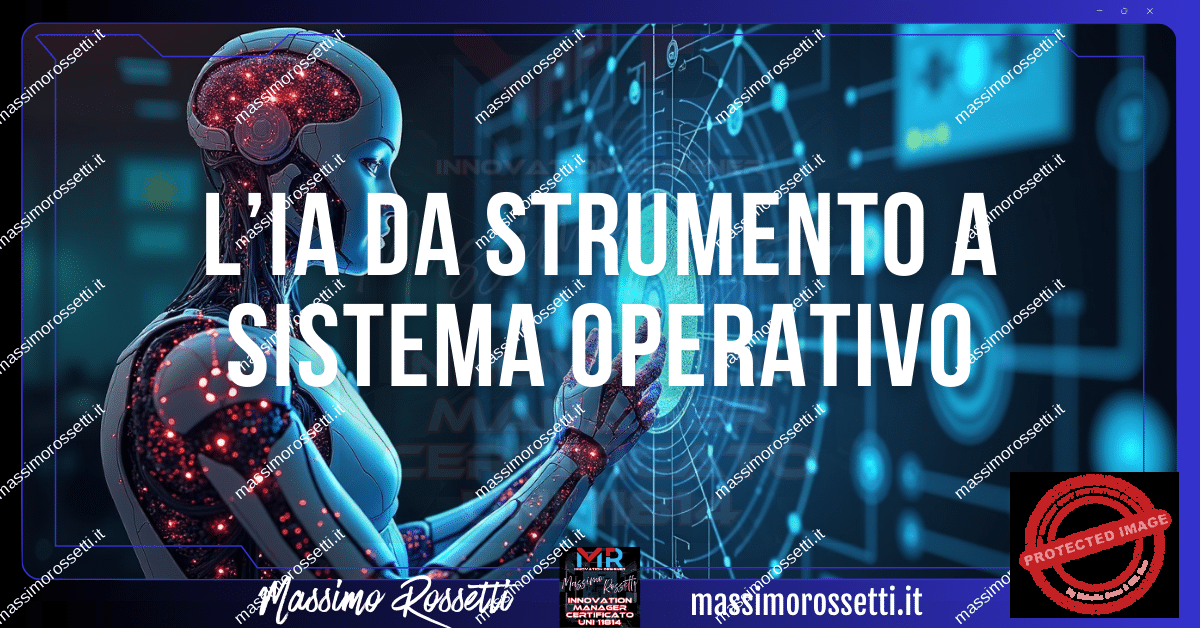 l&rsquo;ia da strumento a sistema operativo